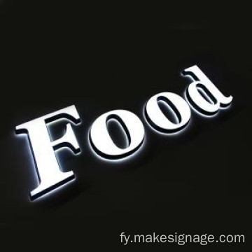 Oanpaste LED Acryl Brief